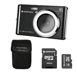 Compact - AgfaPhoto Realishot DC5200 - Black + AgfaPhoto Zoom Digital 8x