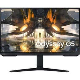 27-inch Samsung Odyssey G5 S27AG500PP 2560 x 1600 LCD Monitor Black