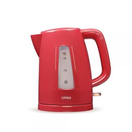 Livoo DOD184RC Red 1.7000L - Electric kettle