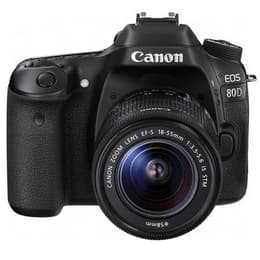 Canon EOS 80D Reflex 24 - Black