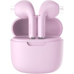 Bigben Connected Ecouteurs ColorBuds True Wireless Bouton Google Assistant & Siri Rose Bigben Earbud Bluetooth Earphones - Pink