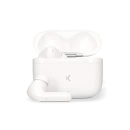 Ksix Noise Cancel 2 Earbud Noise-Cancelling Bluetooth Earphones - White