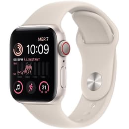 Apple Watch (Series SE) 2022 GPS 44 - Aluminium Starlight - Sport band Starlight