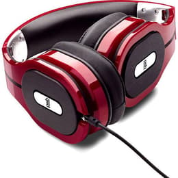 Psb M4U1 wired Headphones with microphone - Red/Black