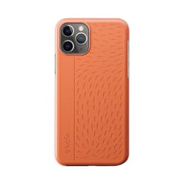 Case iPhone 11 Pro - Natural material - Orange