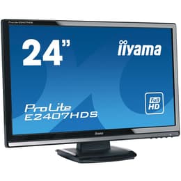23,6-inch Iiyama ProLite E2407HDS 1920 x 1080 LCD Monitor Black