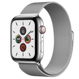 Apple Watch (Series 5) 2019 GPS + Cellular 44 - Aluminium Silver - Milanese Silver