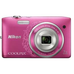 Nikon Coolpix S3500 Compact 20 - Pink