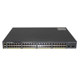 Cisco WS-C2960X-48FPD-L + C2960X-STACK + Rackmount USB key