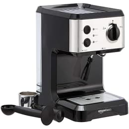 Espresso machine Without capsule Amazon Basics CM4677E-GS-BS 1.25L - Grey/Black