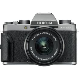 X-T100 - Grey/Black + Fujifilm Fujinon Aspherical Lens Super EBC XC 15-45mm f/3.5-5.6 OIS PZ f/3.5-5.6