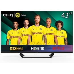 Chiq U43H7LX 43" 3840 x 2160 Ultra HD 4K LCD Smart TV