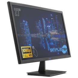 27-inch Simpletek ST27MT 1920 x 1080 LED Monitor Black