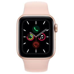 Apple Watch Series 5 (2019) GPS + Cellular 40 mm - Aluminium Gold - Sport band Pink