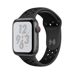 Apple Watch (Series 4) 2018 GPS + Cellular 44 - Aluminium Space Gray - Sport Nike Space black
