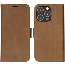 Case iPhone 14 Pro Max - Leather - Brown