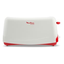 Toaster Moulinex TL110030 1 slots - White/Red
