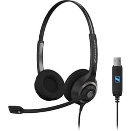 Sennheiser SC260 wired Headphones with microphone - Black