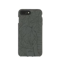 Case iPhone 6 Plus/6S Plus/7 Plus/8 Plus - Natural material - Clay