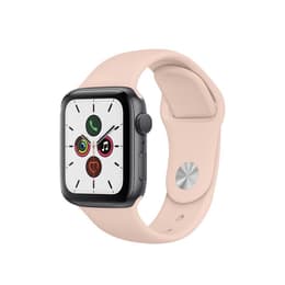 Apple Watch (Series 5) 2019 GPS 44 - Aluminium Space Gray - Sport loop Pink