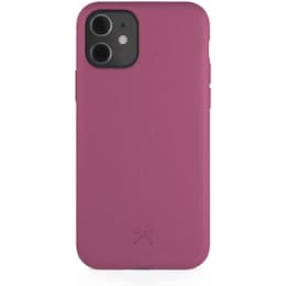 Case iPhone 11 - Natural material - Pink
