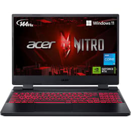 Acer Nitro 5 AN515-58-525P 15"-inch - Core i5 - Gen 12 (H) - 16GB - SSD 512 GBGB NVIDIA GeForce RTX 3050 QWERTY - English