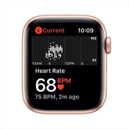 Apple Watch Series SE 1 (2020) GPS + Cellular 44 mm - Aluminium Gold - Sport band Pink