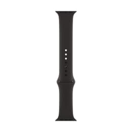 Apple Watch Series 5 (2019) GPS + Cellular 44 mm - Stainless steel Space Black - Sport band Black