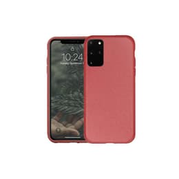 Case Galaxy S20 - Natural material - Red