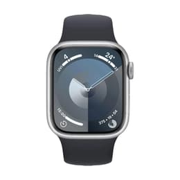 Apple Watch Series 9 (2023) GPS 45 mm - Aluminium Silver - Black