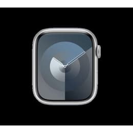 Apple Watch Series 9 (2023) GPS 45 mm - Aluminium Silver - Black