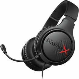 Creative Sound Blaster X H3 noise-Cancelling gaming wired Headphones with microphone - Black/Red