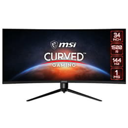 34-inch MSI Optix MAG342CQR 3440 x 1440 LED Monitor Black