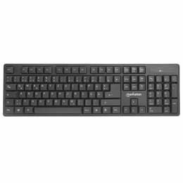 Manhattan Keyboard QWERTZ German Wireless 179492