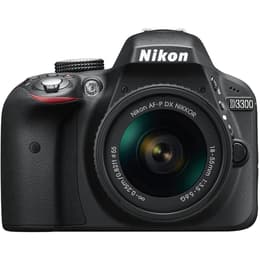 Reflex D3300 - Black + Nikon AF-P DX 18-55mm f/3.5-5.6G f/3.5-5.6