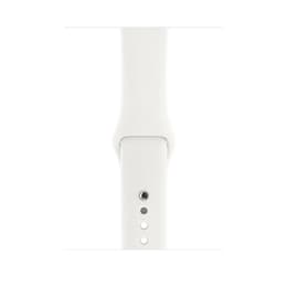 Apple Watch (Series 3) 2017 GPS 38 - Aluminium Silver - Sport loop White