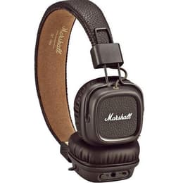Marshall Major 2 wired + wireless Headphones with microphone - Brown