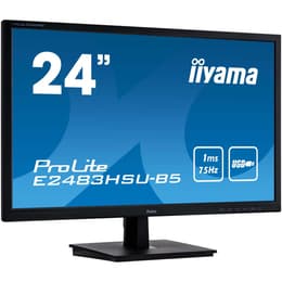 24-inch Iiyama ProLite E2483HSU-B5 1920 x 1080 LCD Monitor Black