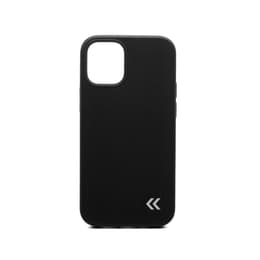 Case iPhone 12 mini and protective screen - Plastic - Black