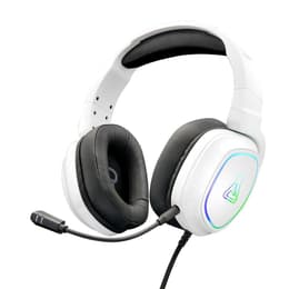 G-Lab Korp Vanadium gaming wired Headphones with microphone - White