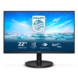 21.5-inch Philips 222V8LA 1920 x 1080 LED Monitor Black
