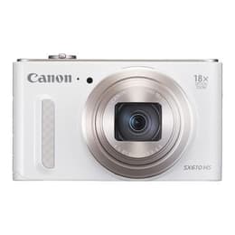 Compact PowerShot SX610 HS - White + Canon Canon Zoom lens 18x IS 25–450 mm f/3.8–6.9