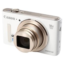 Compact PowerShot SX610 HS - White + Canon Canon Zoom lens 18x IS 25–450 mm f/3.8–6.9