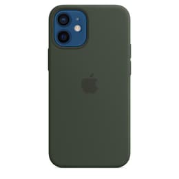 Apple Silicone case iPhone 12 mini - Magsafe - Silicone Green