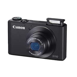 Compact PowerShot S110 - Black Canon Zoom Lens 24-120 mm/2-5.9 f/2-5.9