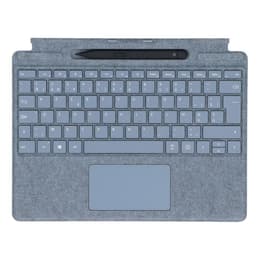 Microsoft Keyboard AZERTY Belgian Wireless Backlit Keyboard Surface Pro X / 8 / 9 Signature Keyboard + Slim Pen