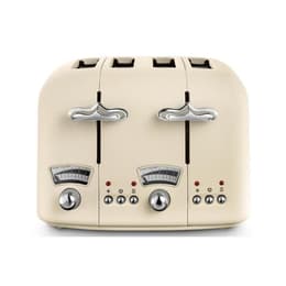 Toaster De'Longhi Classic CT04BG 4 slots - Cream