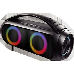 Bigben Connected Enceinte Bluetooth® Boost 40W Etanche Lumineuse Poignée de transport Noire Bigben Bluetooth Speakers - Black