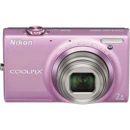 Nikon CoolPix S6100 Compact 16 - Pink