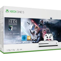 Xbox One S 1000GB - White + Star Wars: Jedi Fallen Order